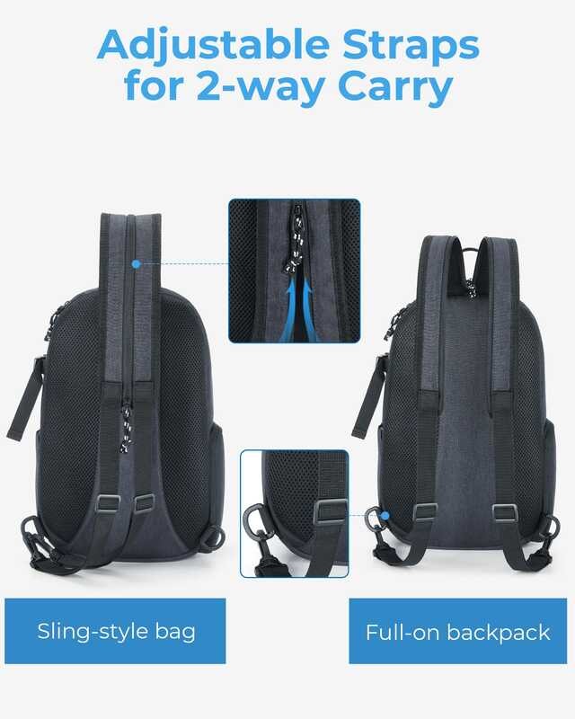 Δ BAGSMART กล้องกระเป๋าเป้สะพายหลังการถ่ายภาพกระเป๋าส