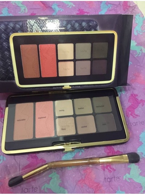 Tarte Amazona Escapes volume2 แถมแปรง เซ็ตคลัช อายชาโดว์ บลัช คอนทัวร์ แท้จาก Trate USA. พร้อมส่ง ช