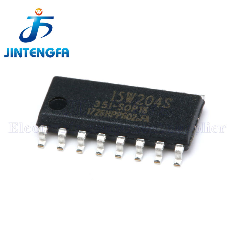 5PCS STC15W204S-35I-SOP16 STC15W204S 15W204S SMD 51series 2.5V ~ 5.5V 4KB แฟลช RAM:256Byt Microcontroller ชิปเดี่ยว IC