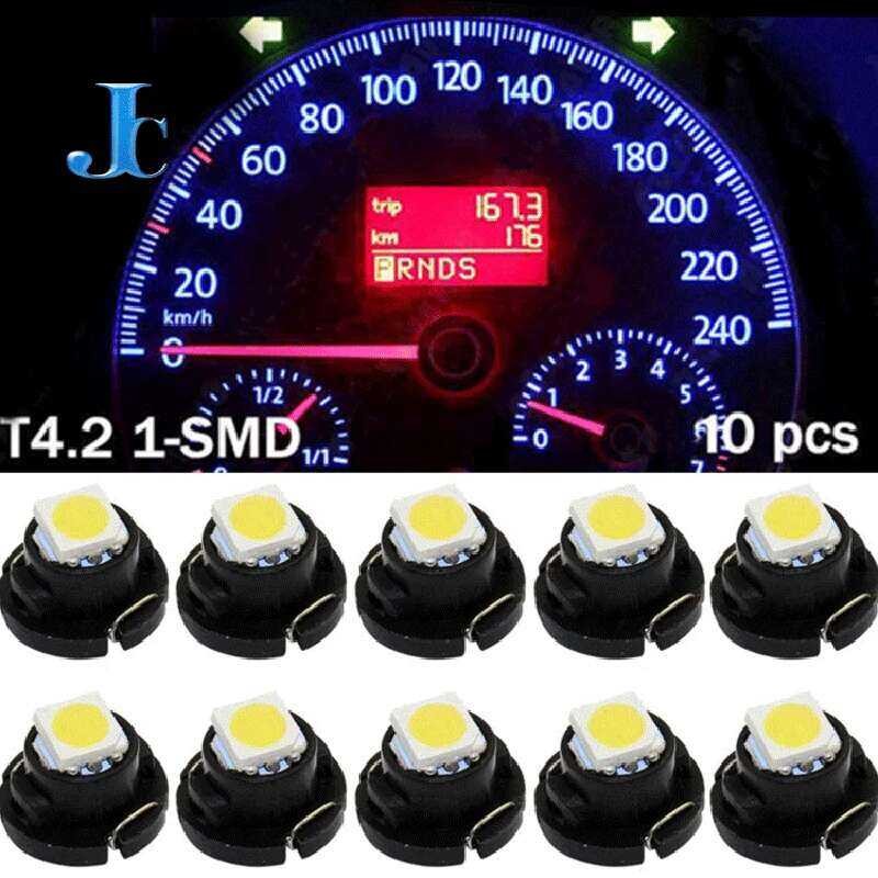LED ไฟ สำหรับรถยนต์ 10/4X T3 T4.2 T4.7 T4 LED สว่างมาก แผงหน้าปัดรถยนต์ ไฟแสดงความเร็ว แผงหน้าปัด