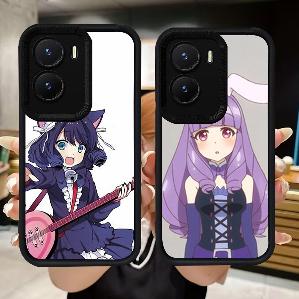 Q36 Showbyrock นุ่มสําหรับ VIVO Y35 IQOO Z9X Y01 Y01A Y55 Y75 Y56 Y15a Y16 Z9 Y15s Y22s Y22 13 Z10 T