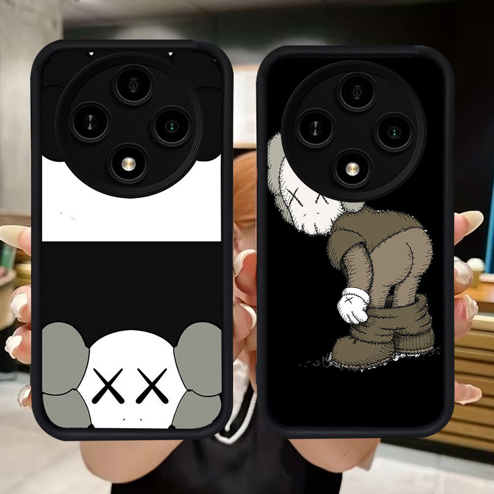 Q56 KAWS ปลอกอ่อนสําหรับ Xiaomi Redmi A3X POCO X7 C75 C61 X3 NFC A3 14C Pro 5G