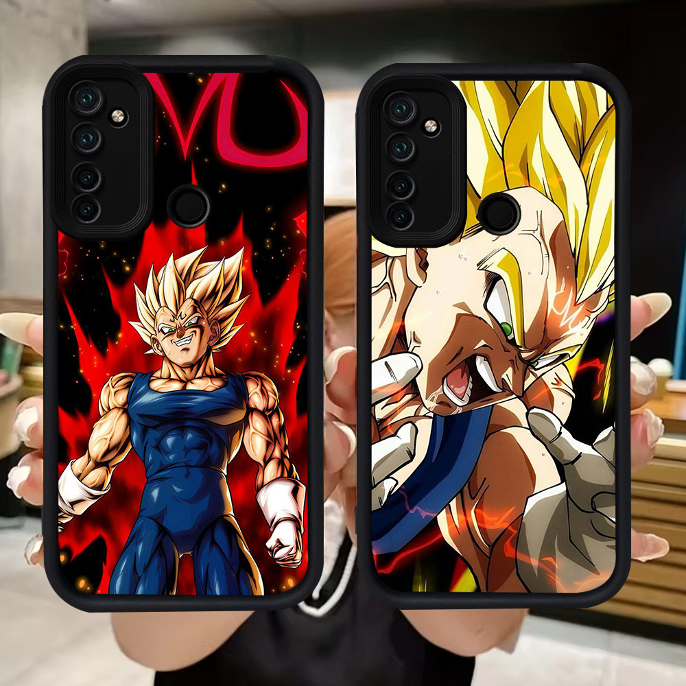 Q66 Dragon Ball Vegeta soft สําหรับ Realme C2 Narzo 10A C17 7i C75 10 5i 9i 6i 20A 5 5s C2s 14 14X 1