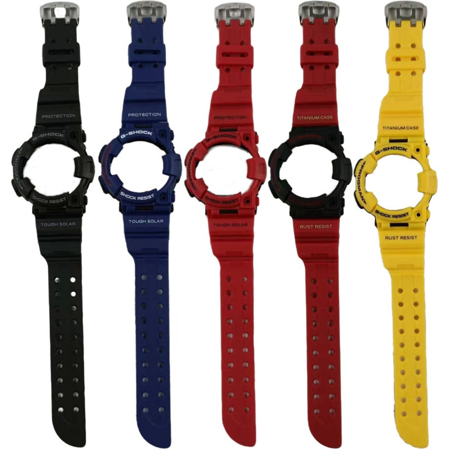 สายนาฬิกาข้อมือ แบบเปลี่ยน สําหรับ Casio G-Shock Frogman GWF1000 GShock Strap GWF-1000 GWF-1000NV-2