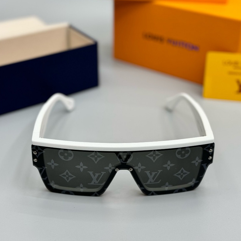 [รุ่นใหม่ล่าสุด] แว่นตาแฟชั่น Louis Vuitton พร้อมโมโนแกรมกรอบสีขาว LA บนเว็บ Fullbox
