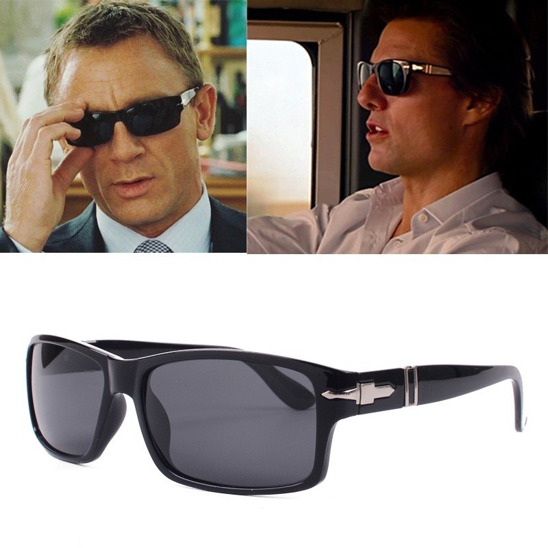 Pilot Steve Classic Style Luxury Vintage Polarized Glasses 007 Men Brand Driving แว่นกันแดด Design O