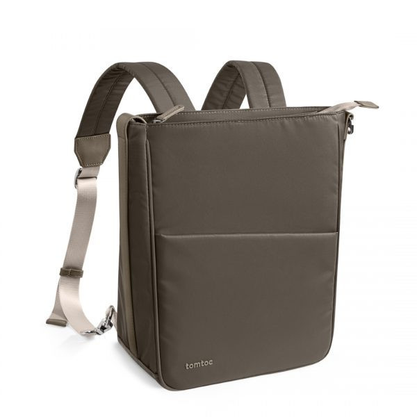 Tomtoc Slash Sling Bag Taupe กระเป ๋ าเป ้ สะพายหลัง / กระเป ๋ าเป ้ สะพายหลังสําหรับ Ultrabook13 /