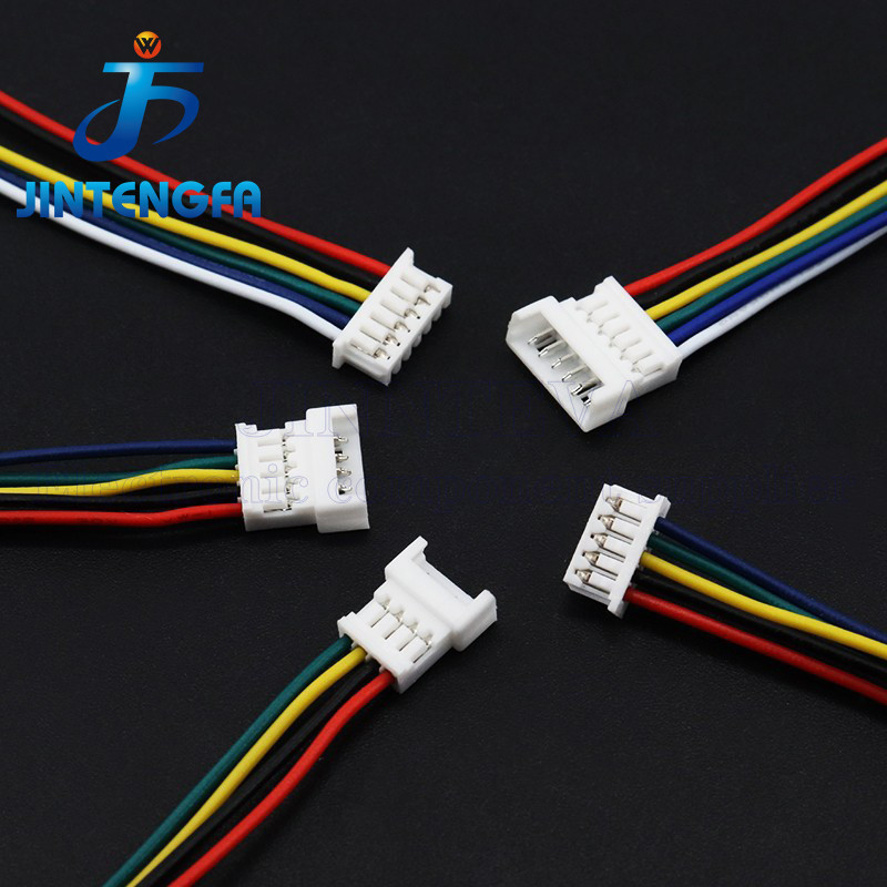 10pcs JST สายไฟ JST 1.25 มม.Micro ชายหญิง Connector แจ็คปลั๊กตัวเชื่อมต่อ 15 ซม.2P 3P 4P 5P 6Pin 15 ซม.150 มม.