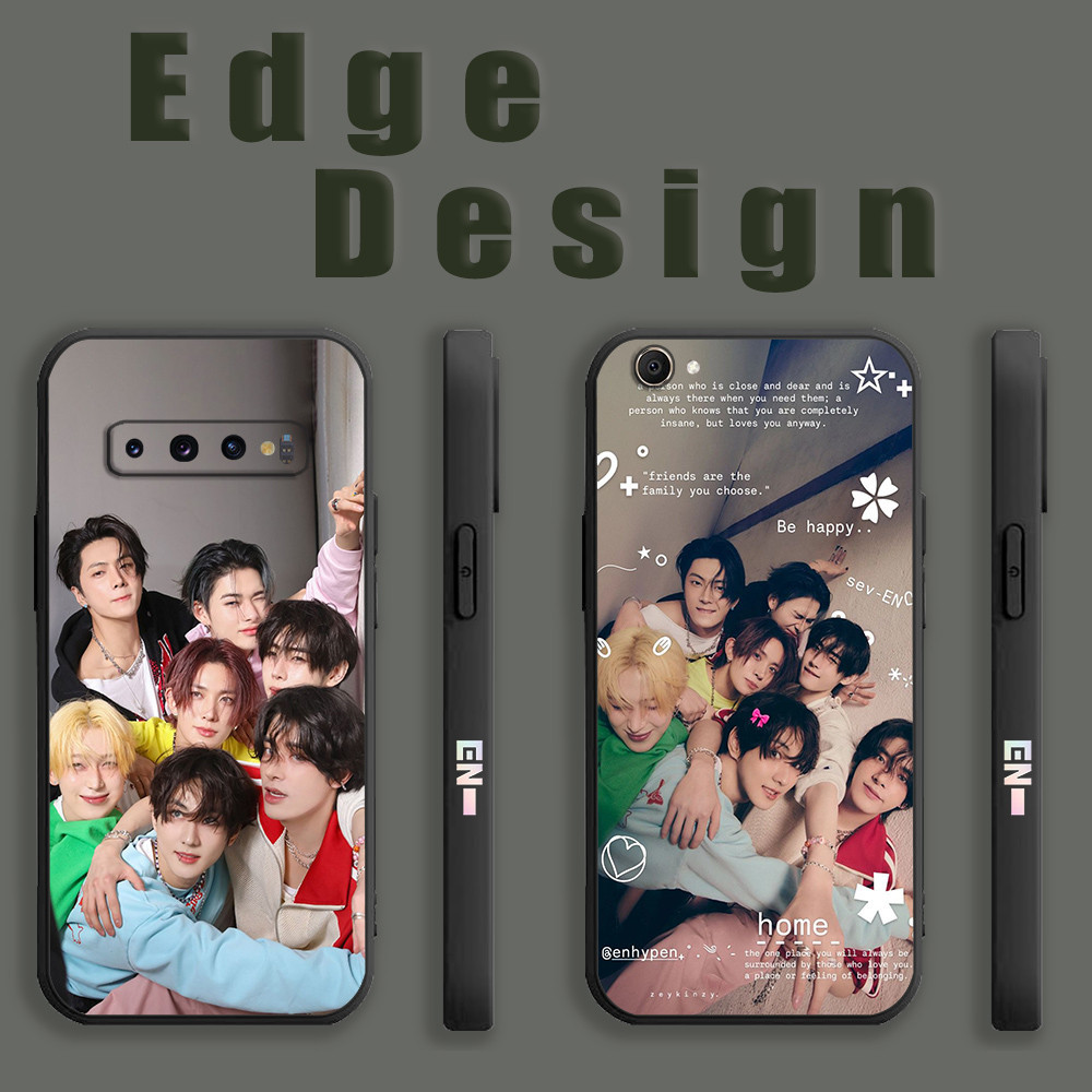 ปลอกสําหรับ ITEL A60 A60S A70 S23 P55 P40 4G 5G Enhypen ot7 กลุ่ม kpop ความงาม IGG02 เคสโทรศัพท์ขอบส