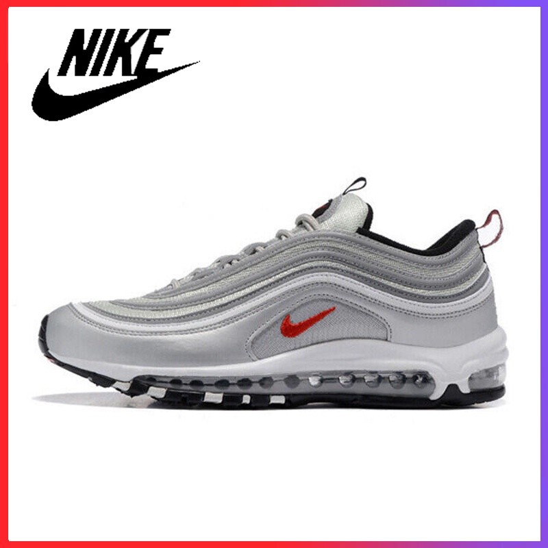 ฟิกเกอร์ ของแท้อย่างเป็นทางการ Nike Air max 97 รองเท้าผ้าใบผู้ชายและผู้หญิง