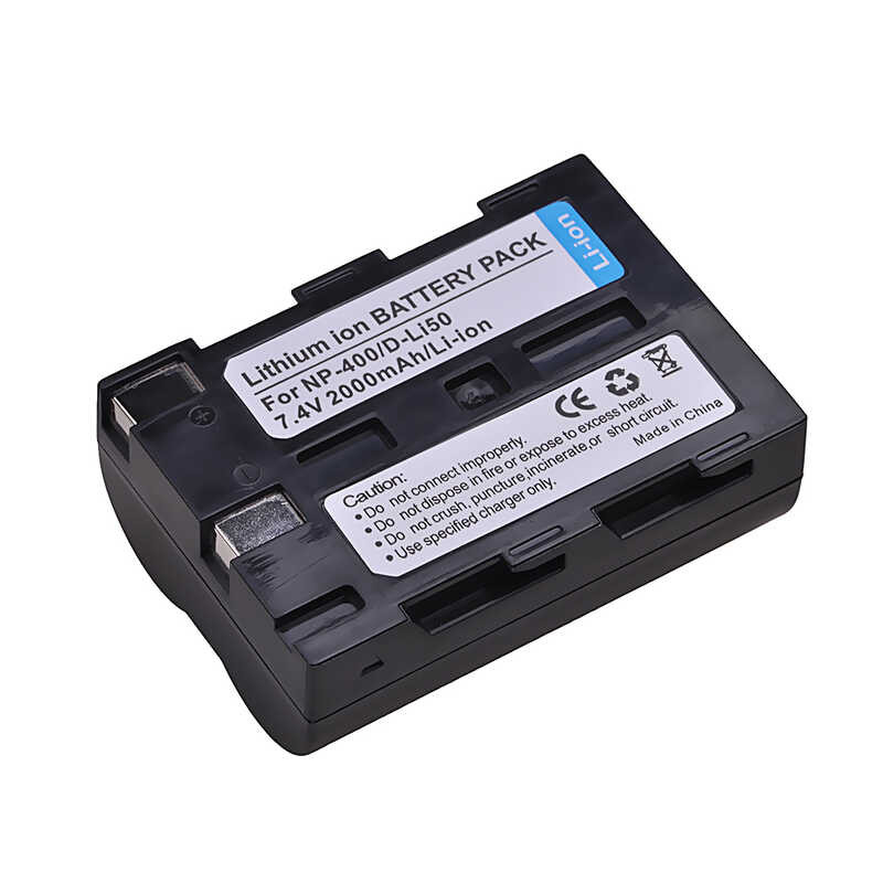 Batmax Bf7 2000Mah D-Li50 Np-400 NP 400แบตเตอรี่สำหรับ Konica Minolta Dimage A1