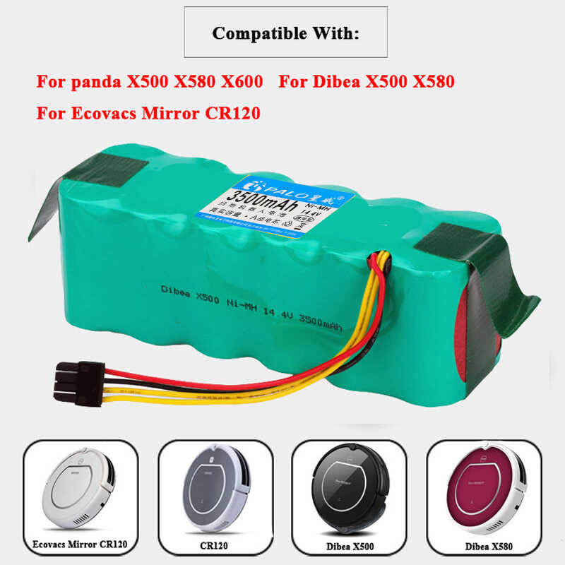 แบตเตอรี่สำหรับ 8B2 Kitfort Kt504 Panda X580/ T322 T321 T325/Midea Mr04 Vcr15 V