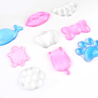 การ์ตูนสัตว์ซิลิโคนโปร่งใสแผ่นรองเมาส์ข้อมือแผ่นรองเมาส์กันล…