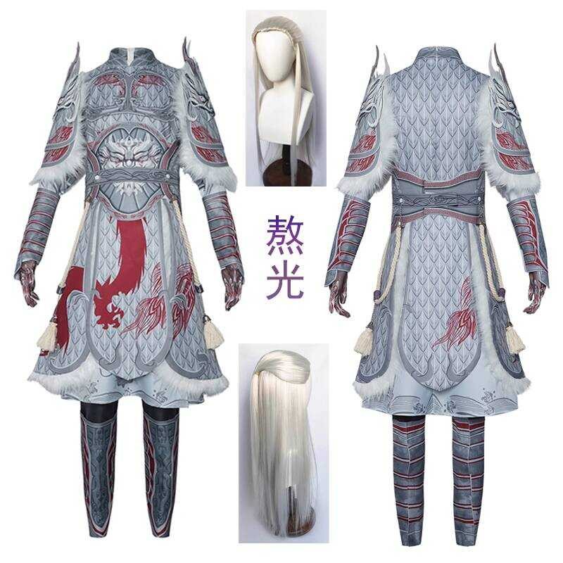 วิกผมและเครื่องแต่งกายcosplay Nezha สำหรับHALOWEEN