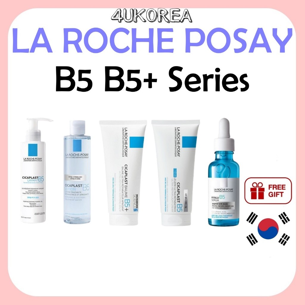 LA ROCHE POSAY B5 B5+ Cicaplast Ultra-repair light cream / Serum / Cleanser / Spray / Toner / K-BEA