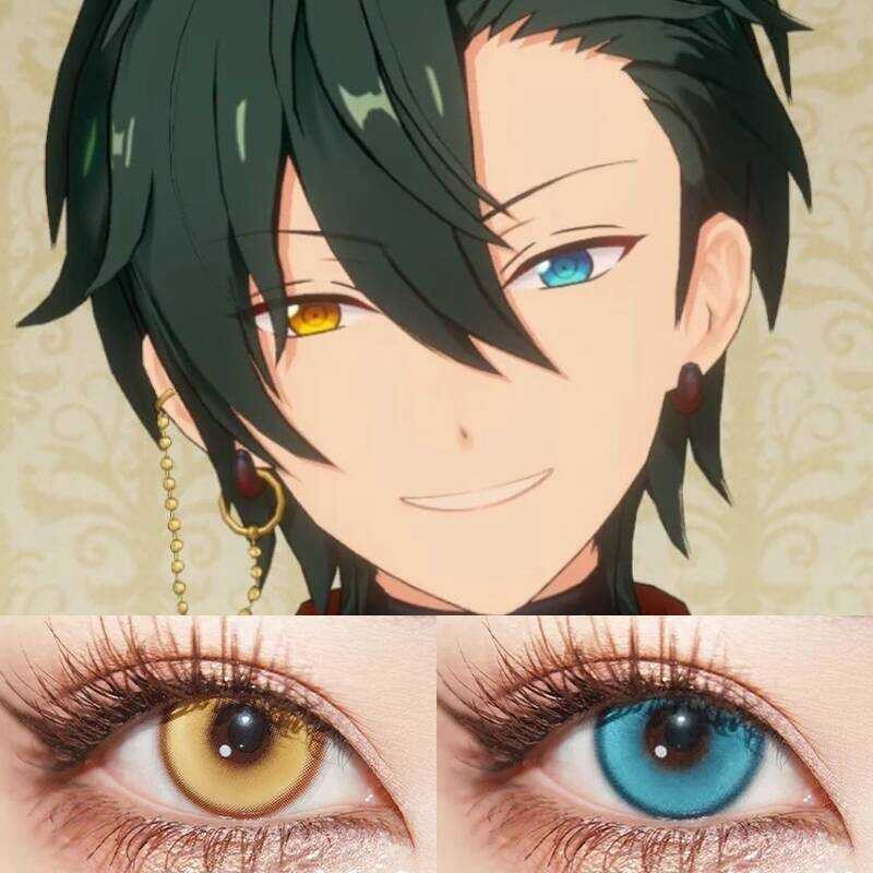 วิดีโอ Meijia cos Meitong Idol Dream Festival Different Eye Color Rendering Small Large เส้นผ่านศูนย