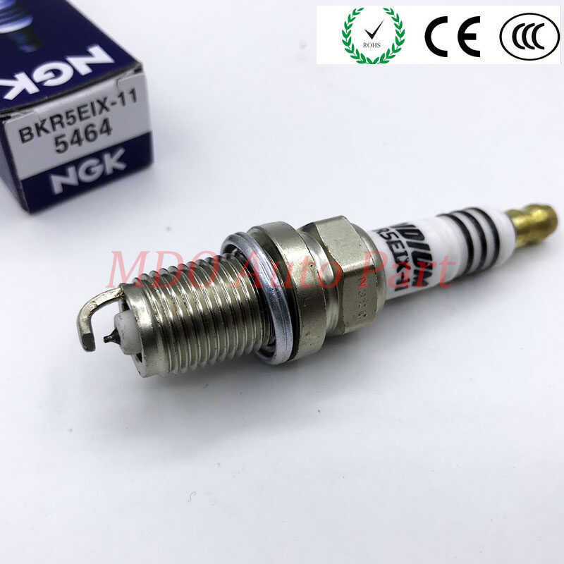 แท้ 4 ชิ้น/ล็อตbkr5eix-11 5464 3184 หัวเทียนอิริเดียมสำหรับtoyota