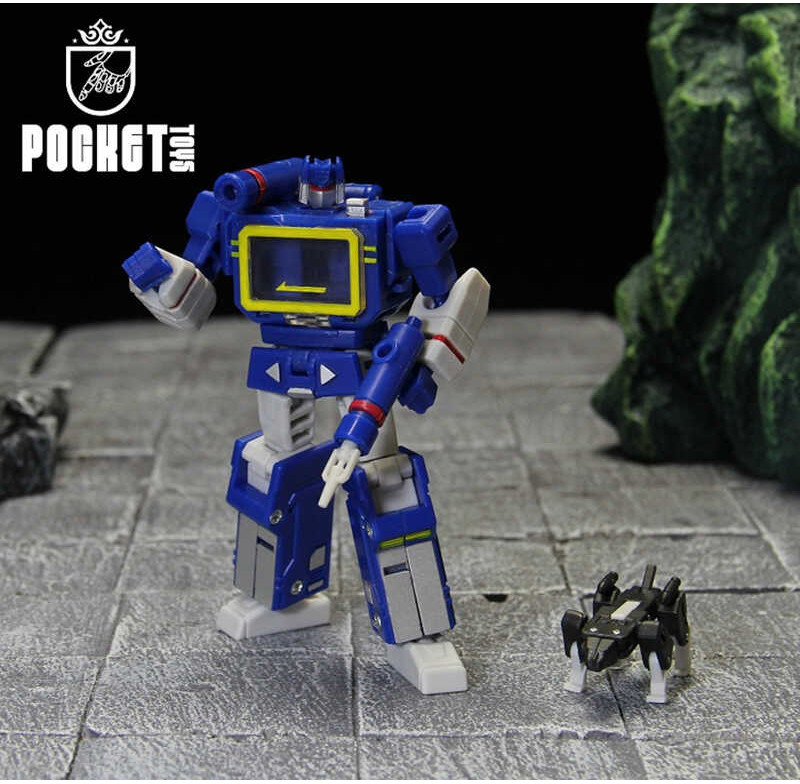 ➧ PT Transformation Sonic Pt04 Pt-04 พร้อมเทป G1 กระเป๋ามินิ Guerra KO Dx9