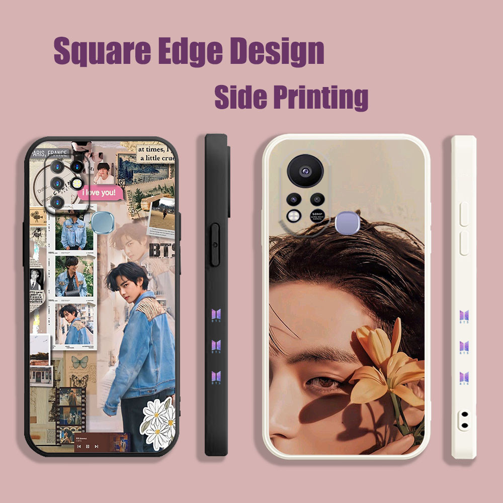 ปลอกสําหรับ Huawei Y6P Y7 Y7A Y6 Pro Honor 50 Lite 2019 bts v taehyung ความงาม RTT08 เคสโทรศัพท์ขอบส