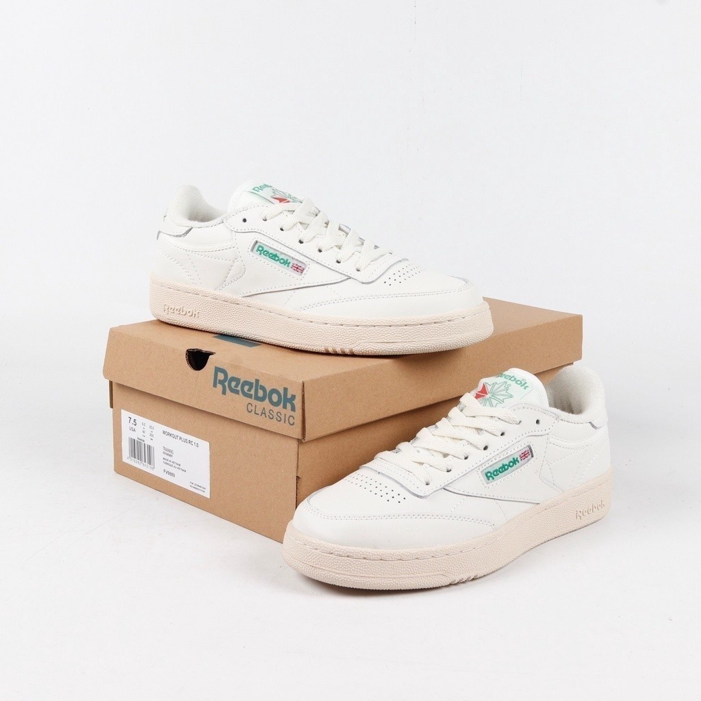 ฟิกเกอร์ Reebok club c 85 vintage beige original vietnam reebok