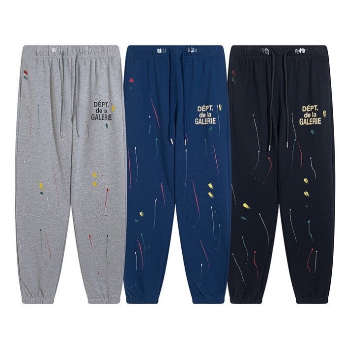 สไตล์ใหม่ GALLERY DEPT GD ผู้ชายผู้หญิงแฟชั่นกางเกงลําลอง