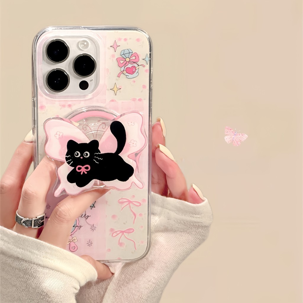 CX195 For iPhone 17 16 15 14 13 12 11 Pro Max Mini XS Max XR X 7 8 Plus SE2 SE3 With magnetic stand 