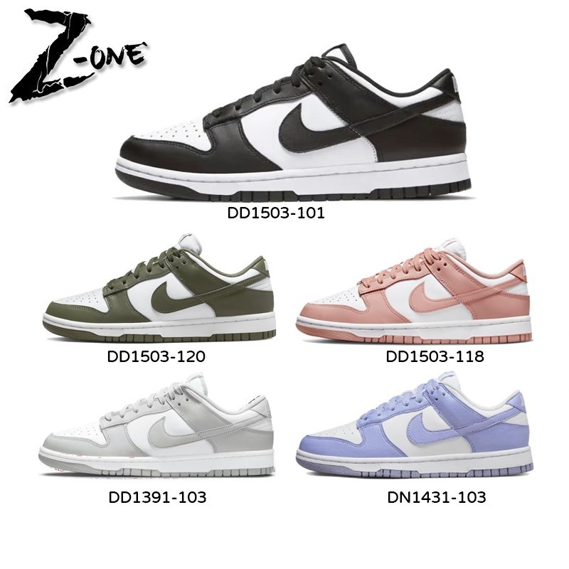 ♞Nike Dunk Low DD1503-101 / DD1503-120 / DD1503-118 / DD1391-103 / DN1431-103 Sneakers แท้ 100%