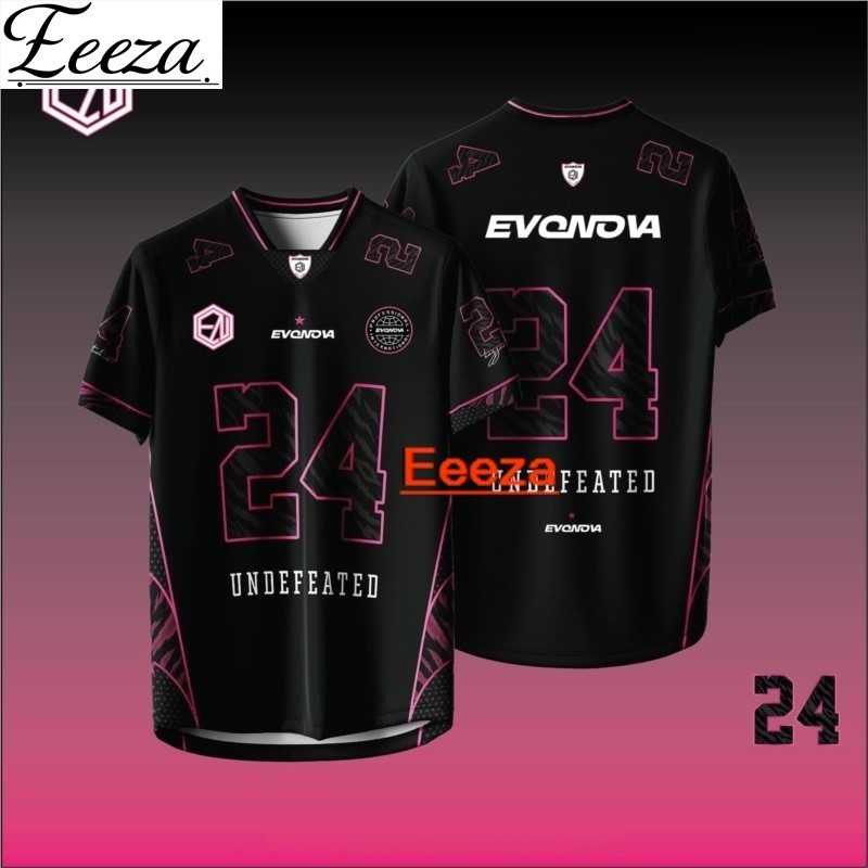 2024 NFL Edition Jersey Baju Tshirt Lelaki Lengan Pendek Full Sublimation Microfiber Jersi Viral Unisex Streetwear