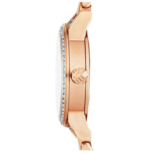 Burberry BU9225 Diamond Bezel Women's Rose Gold Watchนาฬิกาแฟชั่น gty