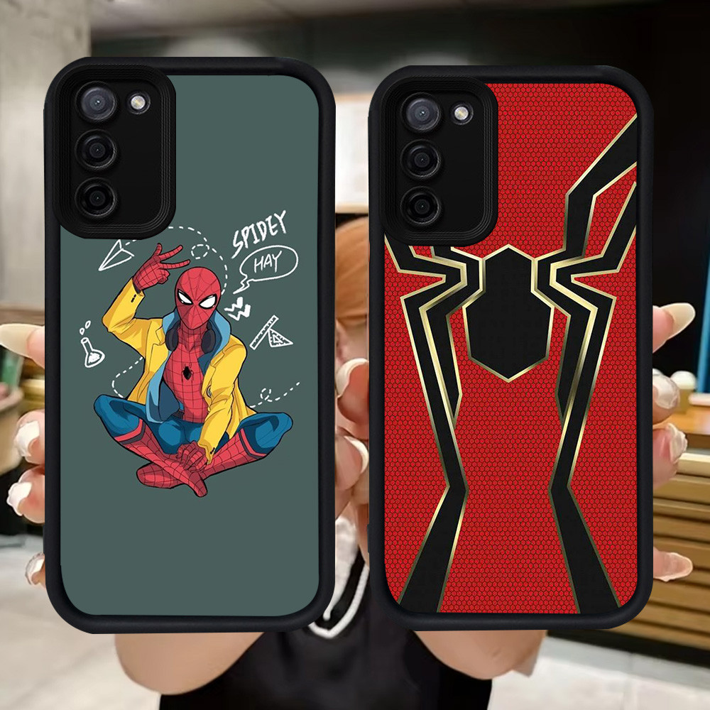 Q30 Spiderman soft Casing สําหรับ Samsung A02 J4 M02 A03S A71 A31 A02S J6 Plus M02S A51 A03 Core F02