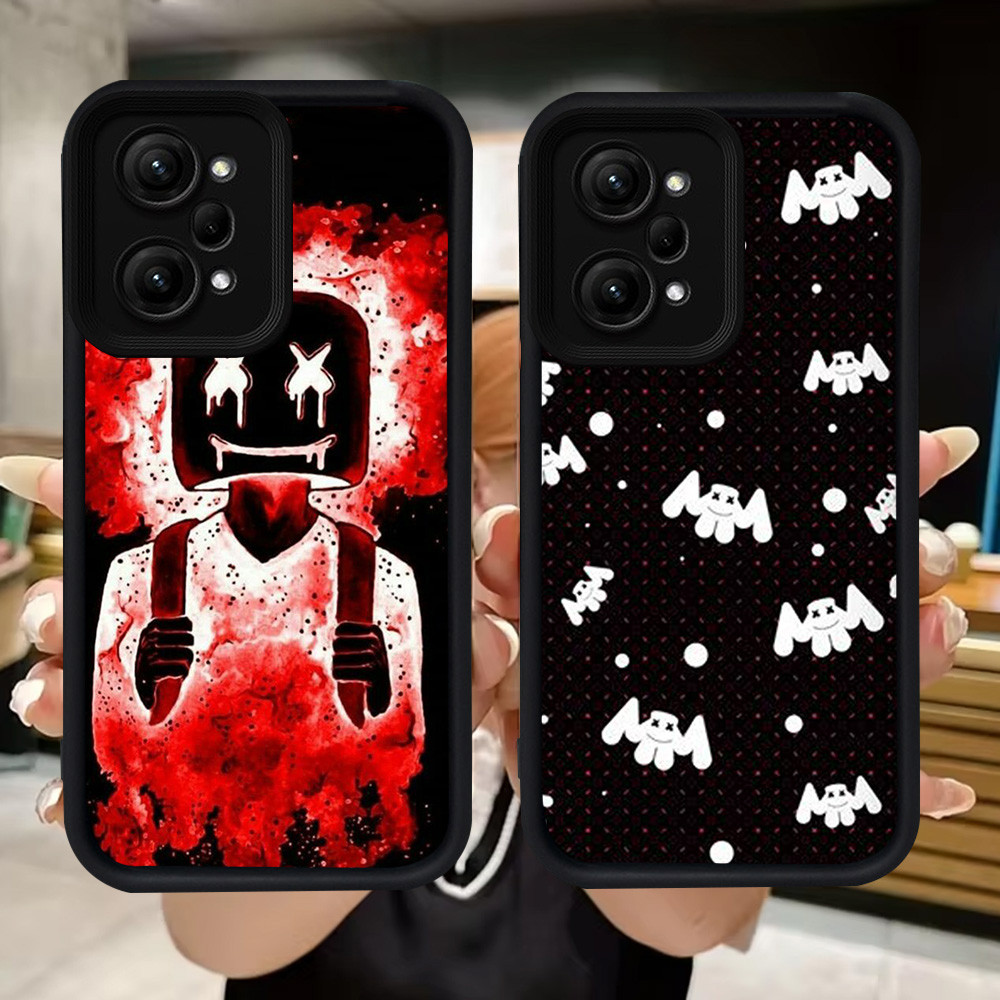 Q2 Soft Marshmallow Casing สําหรับ Xiaomi Redmi POCO X5 F6 F5 หมายเหตุ 12 14T 14 Pro 5G