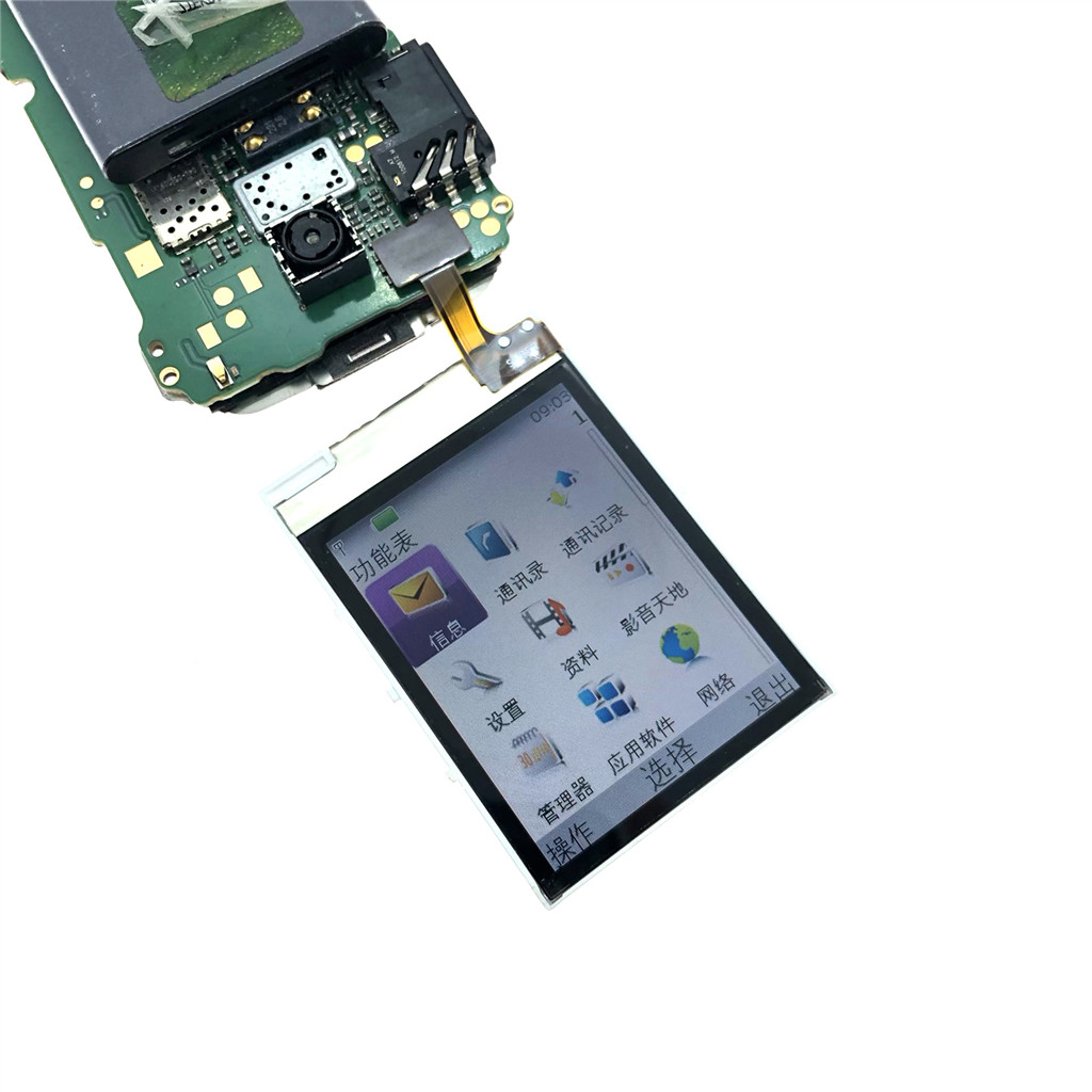 สําหรับ Nokia 2680s 2690 3110c 1680 2700 N5000 2730 5130 โทรศัพท์จอแสดงผล LCD Part