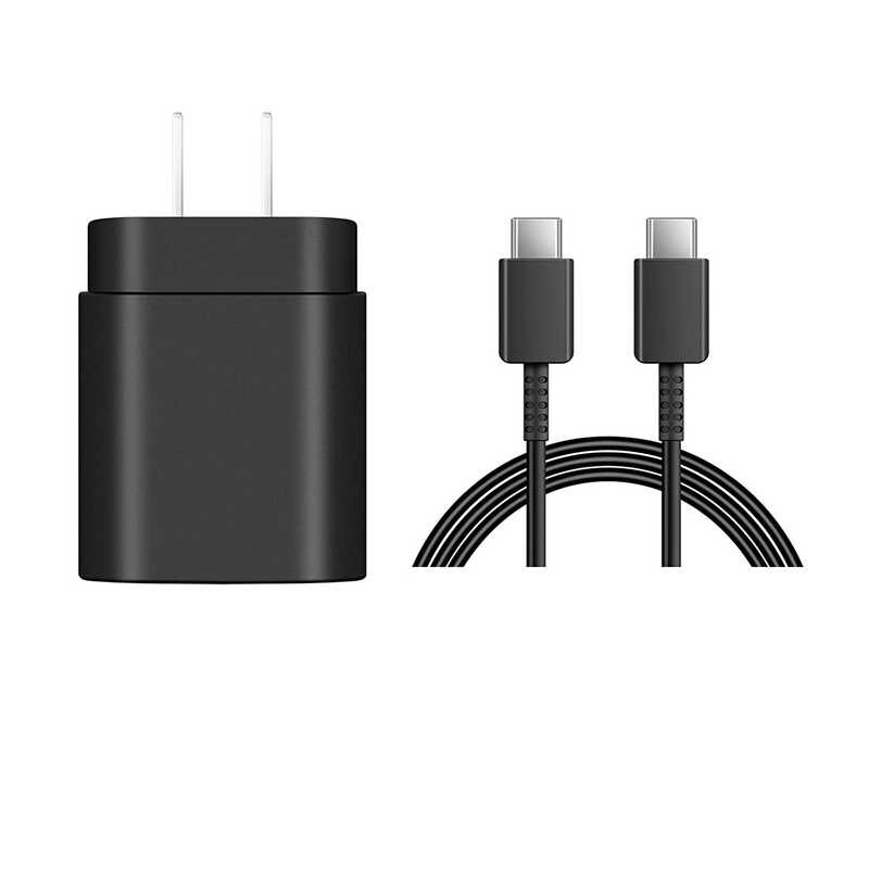 เหมาะสําหรับ Samsung GaxyS21/S22/S23ultra25W Fast Charge หัวชาร์จ PD45W Charger
