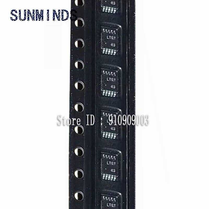 LTC3411EMS ชิปควบคุมการสลับ LTC3411 LTQT MSOP10 ใหม่ 5 ชิ้น/ล็อต