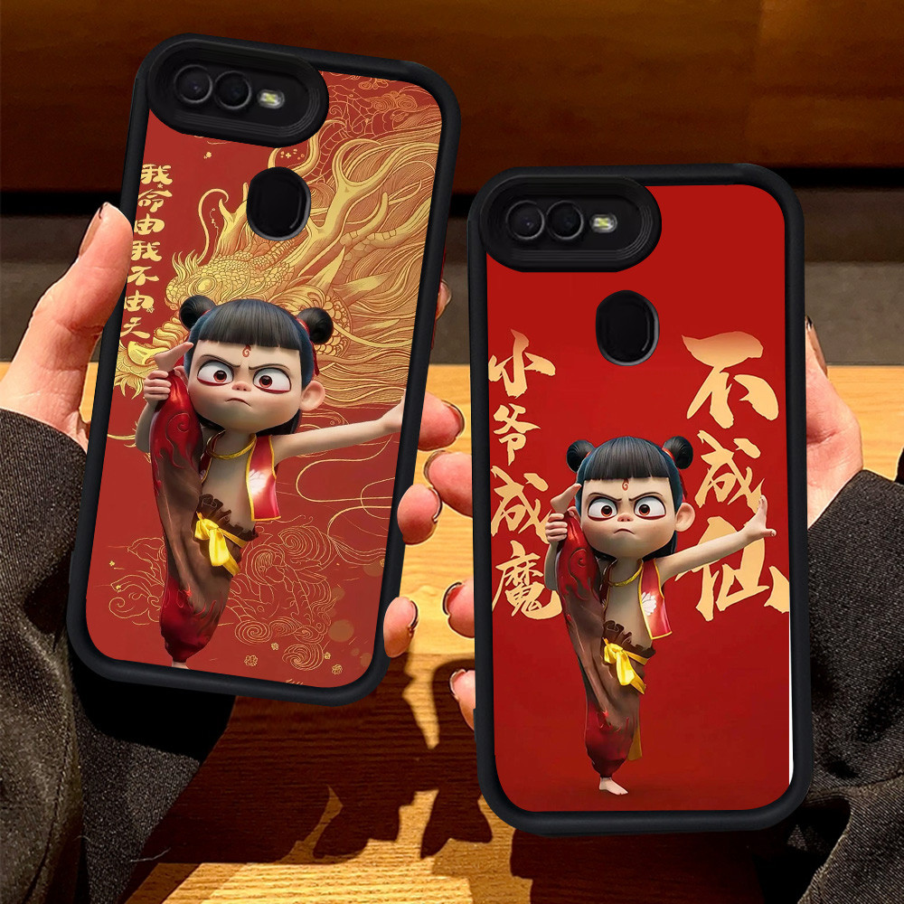 R44 ne zha OPPO A3S A7n A7 A5 A12S Realme C1 A12E A12 A5S กรณี