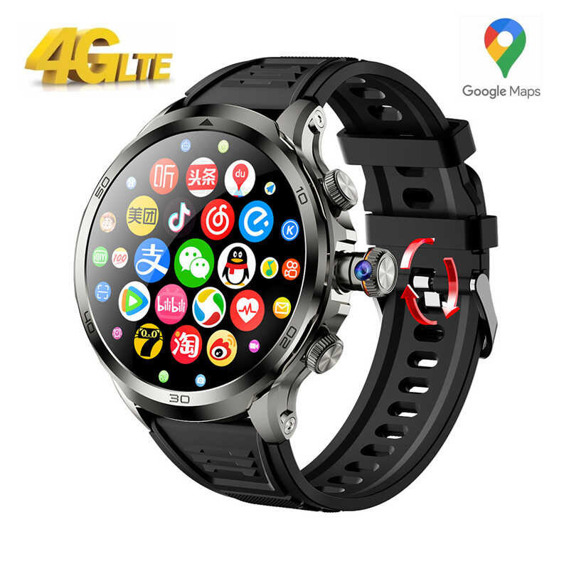 H19 การ์ดหน้าจอกลม smart watch 1.95 นิ้วหน้าจอ AMOLED 5G Call smart watch