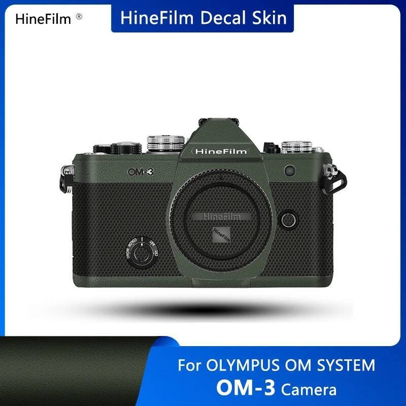NIT Hinefilm ผิวสําหรับ Olympus OM3 กล้องรูปลอกผิว O-M3 Wrap ฝาครอบสติกเกอร์สําหรับ Olympus OM-3 กล้