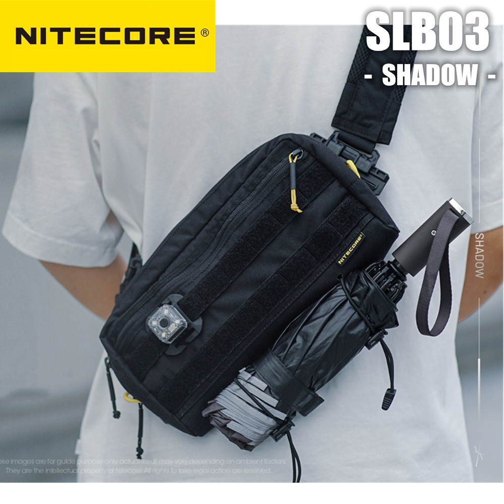 Nitecore SLB03 กระเป๋าสะพายไหล่ กระเป๋าคาดเอว EDC กันน้ํา สําหรับผู้ชาย และผู้หญิง