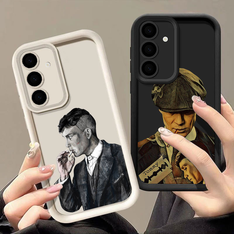 Peaky Blinders ขี่ม้า Tommy Shelby เคสโทรศัพท์สําหรับ Samsung Galaxy S24 S22 Ultra S21 Plus S20 S23 FE หมายเหตุ 20 A55 A35 5G ปลอกกันกระแทกกล้องฝาครอบป้องกัน