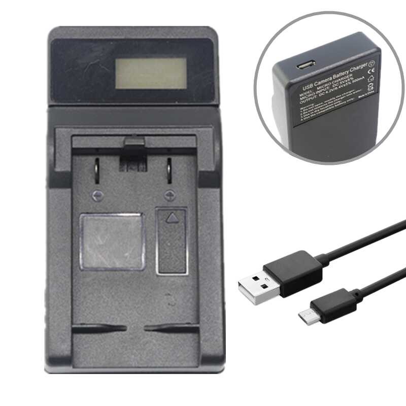 USB 1 Battery Charger for Canon NB-3L PowerShot SD10 SD100 SD20 A80 20 IXUS 700 i5 i7 IXY Digital