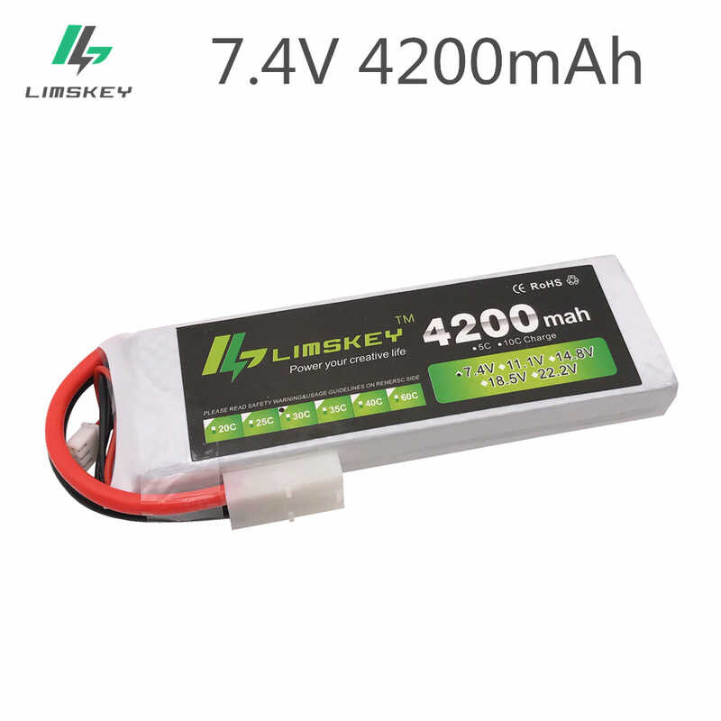 Limskey 4F3 Racing 2S Lipo แบตเตอรี่7.4V 4200Mah 30C สำหรับ เฮลิคอปเต