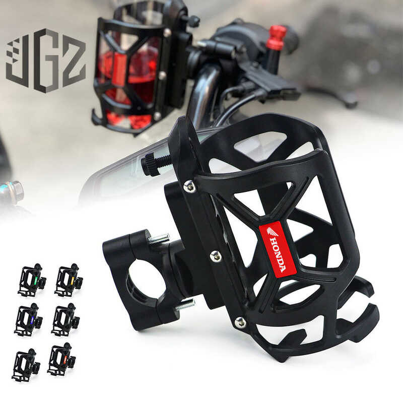 々 For HONDA ADV Adv160 PCX Wave X-Adv150 Motorcycle Beverage Water Bottle Cage Rack Extension Dr