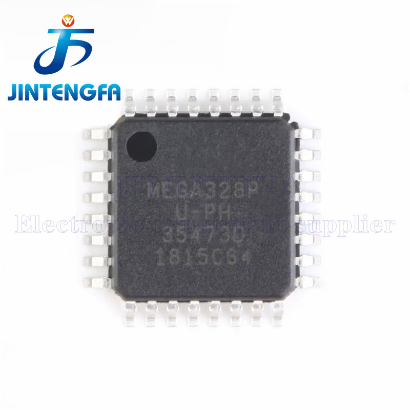 ATMEGA328P-AU ATMEGA328P-AUR ATMEGA328P ATMEGA328 MEGA328P U-PH TQFP-32 8bit Microcontrollers MCU 32