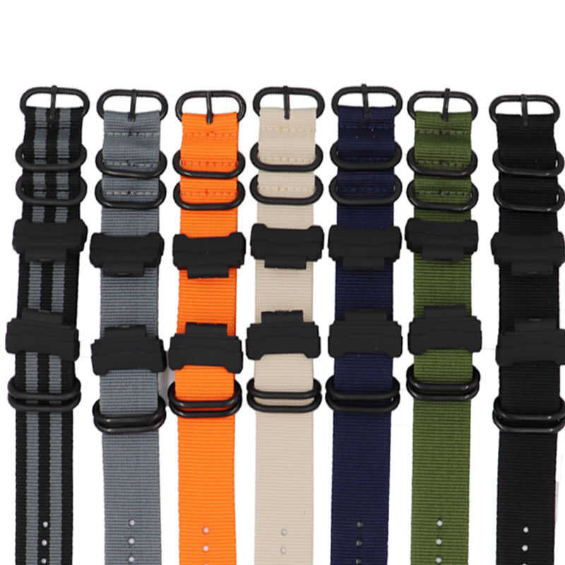 Canvas Nylon Strap Strap For G-Shock Ga-110/100/120/150/200/400 Gd-100/110/120 Dw-5600 600 M5610 Re