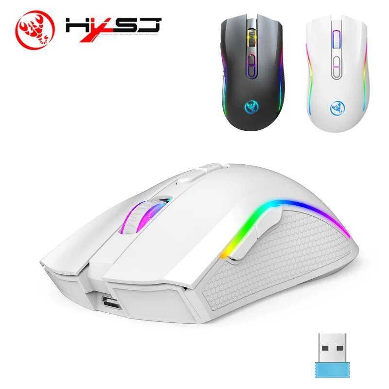 HXSJ T69 เมาส์เกมมิ่งไร้สาย