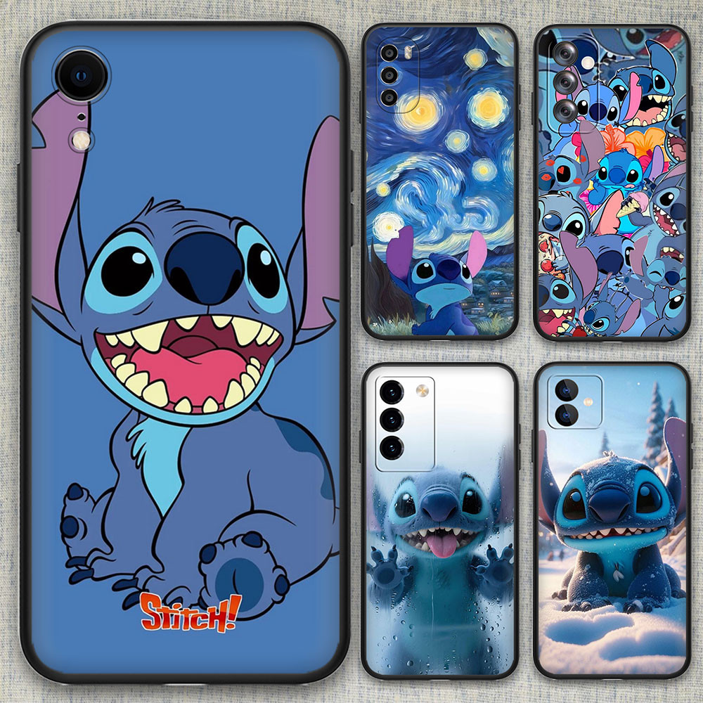 ฝาครอบป้องกันการตก Redmi A3 A3X 13 14C หมายเหตุ 13Pro 13Pro Plus 49U9 Stitch เคสโทรศัพท์แบบนุ่ม