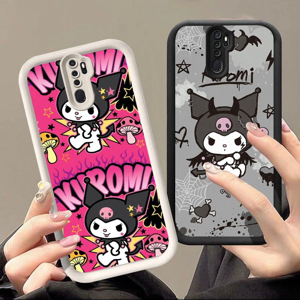 DF-82 Kuromi หรูหราปลอกอ่อนสําหรับ OPPO A9 A5 F11 Reno 8T 2Z 2F Pro