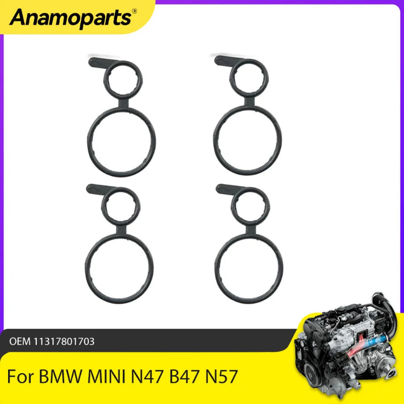 ชิ้นส่วนเครื่องยนต์ปะเก็นฝาสูบซีล Fit 1.6 2.0 3.0 L สําหรับ BMW MINI X1 X3 X5 X6 N47 B47 N57 1.6L 2.