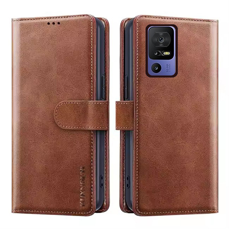 กระเป๋าสตางค์สําหรับ TCL 40 SE XL T610K เคสโทรศัพท์พร้อมผู้ถือบัตรแม่เหล็กหนังพลิกกันกระแทกฝาครอบป้อ