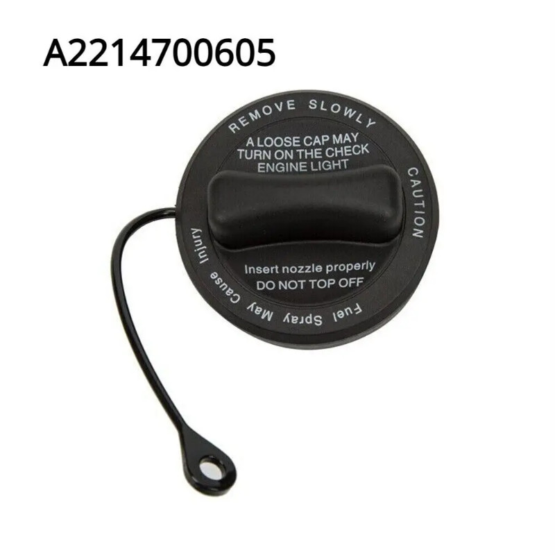 สีดํารถการใช้แก๊สถัง Filler Cap สําหรับ Mercedes Benz W203 W221 W463 W216 W209 W211 C CL CL CLS EG G